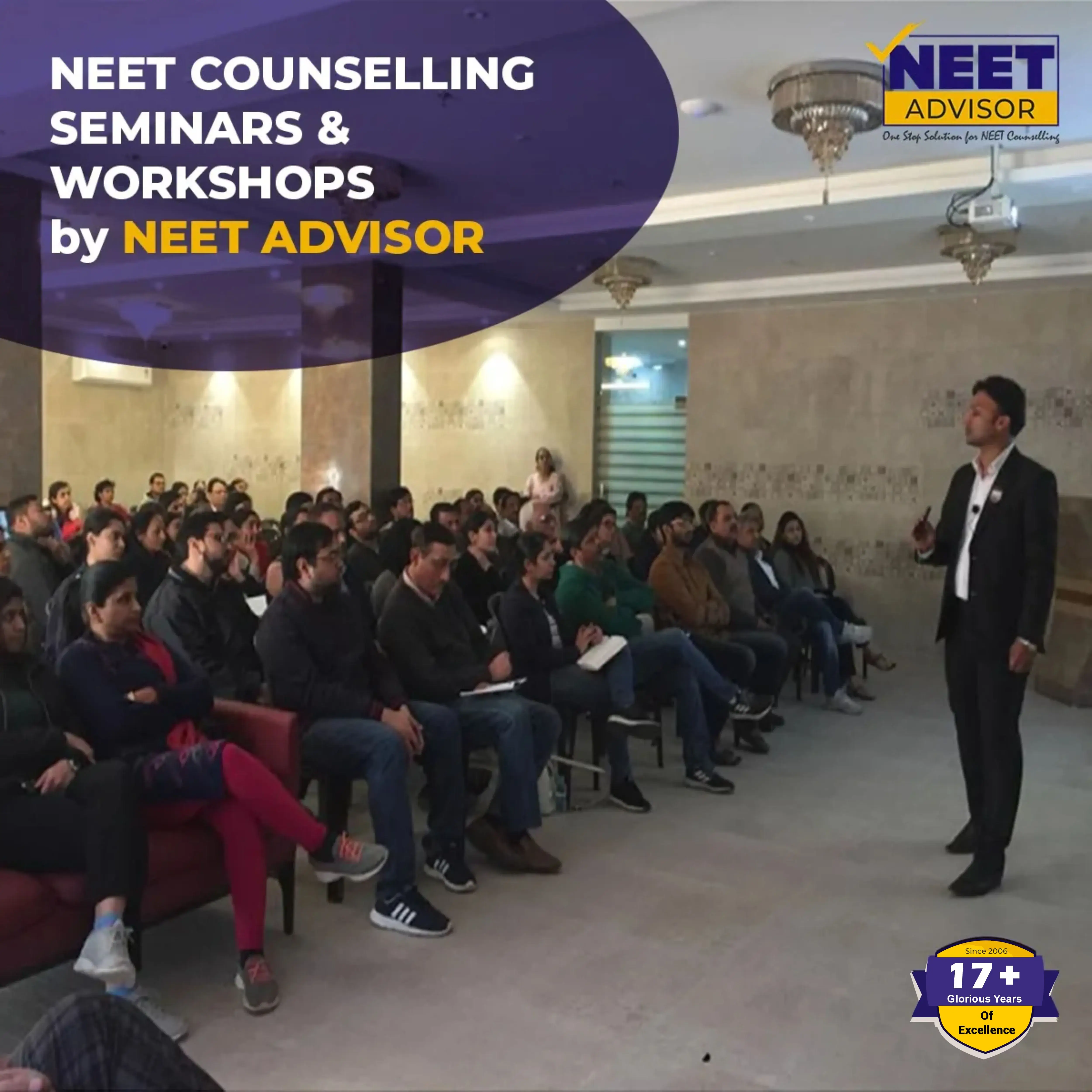 Neet guidance session, webinar, seminar.